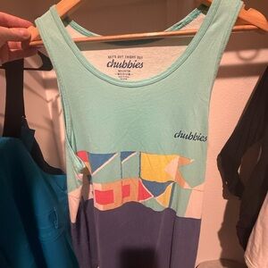 Chubbies Sky Blue Cotton Tee